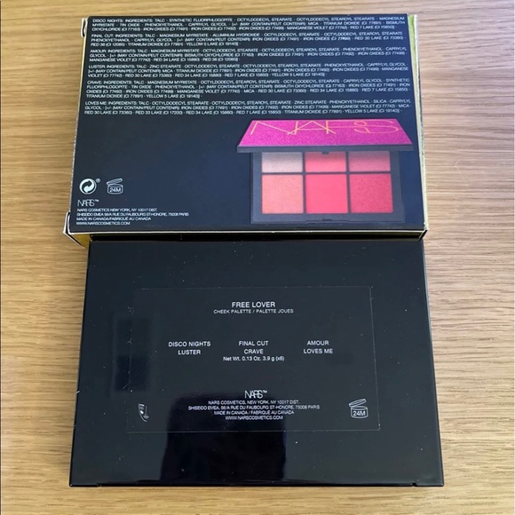 SOLD BNIB NARS Free Lover Cheek Palette - Picture 3 of 3